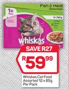 Whiskas Cat Food-12x85g Per Pack