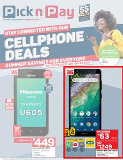 Pick n Pay : Cellular (31 January - 06 March 2022), page 1