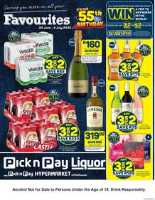 Pick n Pay Liquor : Favourites (24 June - 04 July 2022)