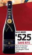 Moet & Chandon Nectar Imperial Champagne-750ml