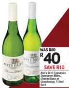 Alvi's Drift Signature Sauvignon Blanc, Chenin Blanc Or Chardonnay-750ml Each