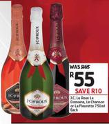 J C Roux Le Domaine, Le Chanson Or La Fleurette-750ml Each 