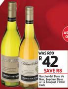Boschendal Blanc de Noir, Boschen Blanc Or Le Bouquet-750ml Each