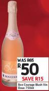 Bon Courage Blush Vin Doux-750ml