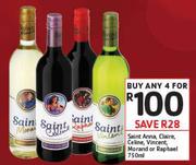 Saint Anna/Claire/Celine/Vincent/Morand Or Raphael-4x750ml