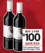Van Loveren African Java Pinotage-2x750ml