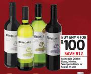 Stonedale Chenin Blanc/Merlot/Sauvignon Blanc Or Shiraz-4x750ml