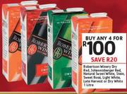 Robertson Winery Dry Red-4x1Ltr