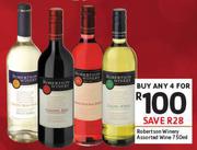 Robertson Winery Wine-4x750ml