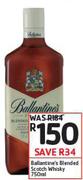 Ballantine's Blended Scotch Whisky-750ml
