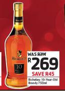 Richelieu 10 Year Old Brandy-750ml