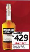 Mount Gay Black Barrel Rum-750ml