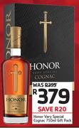 Honor Very Special Cognac Gift Pack-750ml