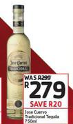 Jose Cuervo Traditional Tequilla-750ml