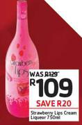 Strawberry Lips Cream Liqueur-750ml