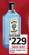 Bombay Sapphire Gin-750ml