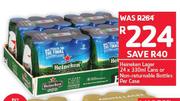 Heineken Lager Cans Or Non Returntable Bottles-24 x 330ml Per Case