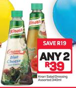 Knorr Salad Dressing-2x340ml