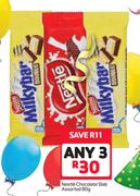 Nestle Chocolate Slab-3x80g