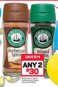 Robertsons Spice, Seasoning Or Herbs-2x100ml
