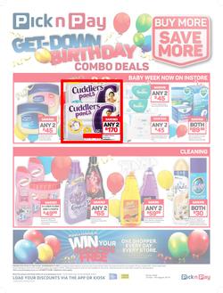 Pick n Pay : Birthday Combo Deals (23 Jul - 05 Aug 2018), page 4