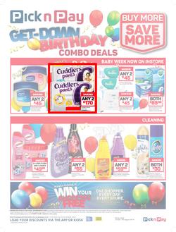 Pick n Pay : Birthday Combo Deals (23 Jul - 05 Aug 2018), page 4