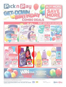 Pick n Pay : Birthday Combo Deals (23 Jul - 05 Aug 2018), page 4