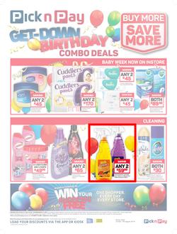 Pick n Pay : Birthday Combo Deals (23 Jul - 05 Aug 2018), page 4