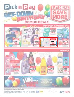 Pick n Pay : Birthday Combo Deals (23 Jul - 05 Aug 2018), page 4
