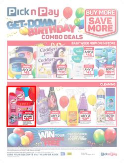 Pick n Pay : Birthday Combo Deals (23 Jul - 05 Aug 2018), page 4