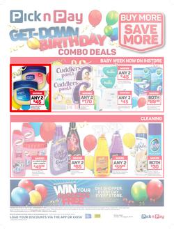 Pick n Pay : Birthday Combo Deals (23 Jul - 05 Aug 2018), page 4