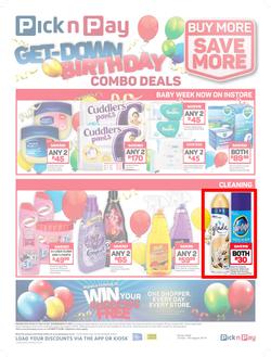 Pick n Pay : Birthday Combo Deals (23 Jul - 05 Aug 2018), page 4