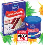 Pilsbury Cake Mix And Frosting Assorted-Any 2 x 510g