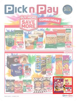 Pick n Pay : Combo Deals (06 Aug - 19 Aug 2018), page 3