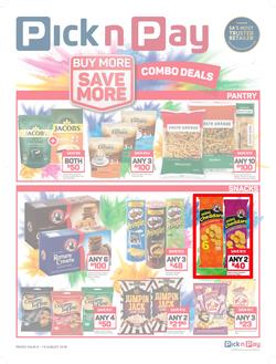 Pick n Pay : Combo Deals (06 Aug - 19 Aug 2018), page 3