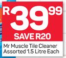 Mr Muscle Tile Cleanser Assorted-1.5Ltr