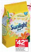 Sunlight 2 In 1 Hand Washing Powder Assorted-2kg 