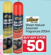 Shield Sheen Natural Assorted Fragrances-Any 2x200ml