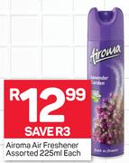 Airoma Air Freshener Assorted-225ml