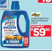 Shield X-Treme Wash Plus Wax Car Shampoo-2Ltr