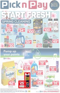 Pick n Pay : Spring Cleaning Festival (21 Jan - 10 Feb 2019), page 1