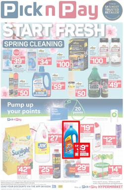 Pick n Pay : Spring Cleaning Festival (21 Jan - 10 Feb 2019), page 1