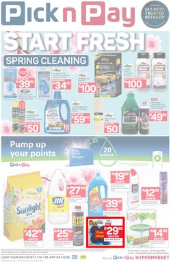 Pick n Pay : Spring Cleaning Festival (21 Jan - 10 Feb 2019), page 1
