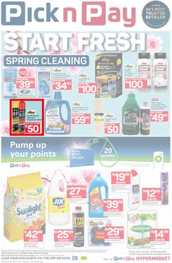 Pick n Pay : Spring Cleaning Festival (21 Jan - 10 Feb 2019), page 1