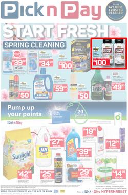 Pick n Pay : Spring Cleaning Festival (21 Jan - 10 Feb 2019), page 1