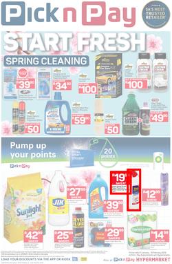 Pick n Pay : Spring Cleaning Festival (21 Jan - 10 Feb 2019), page 1