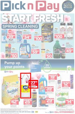 Pick n Pay : Spring Cleaning Festival (21 Jan - 10 Feb 2019), page 1
