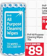 PnP All Purpose Cleaning Wipes-70s