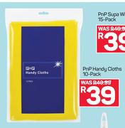 PnP Handy Cloths 10 Pack