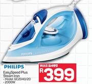Philips Easy Speed Plus Steam Iron GC2040/20